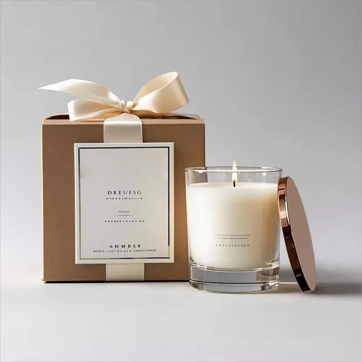 Candle Gift Box Labels