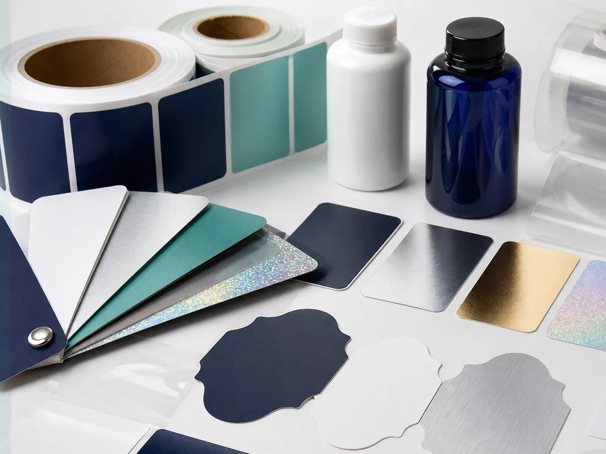Custom roll labels for production
