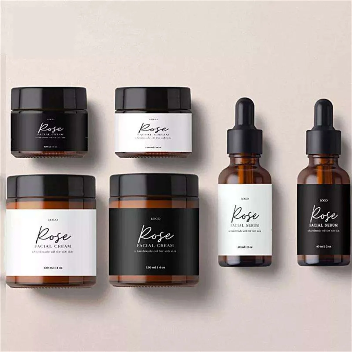 Facial Cream & Serum Labels