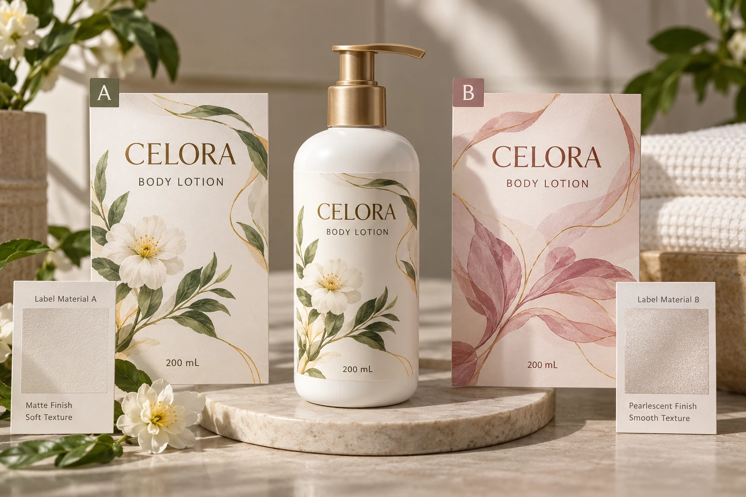 Current and proposed lotion-label constructions presented for review