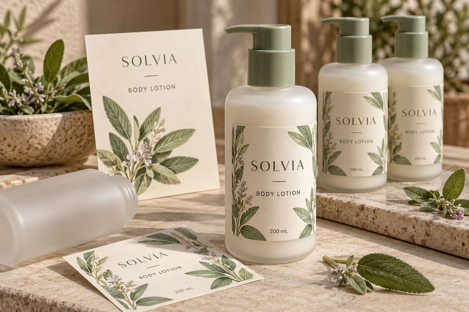 Lotion bottle and a preparation-method review record
