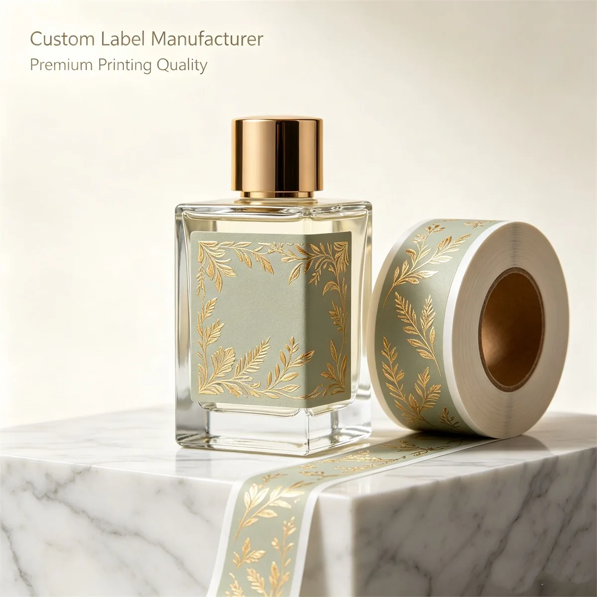 Foil Cosmetic Label Printing
