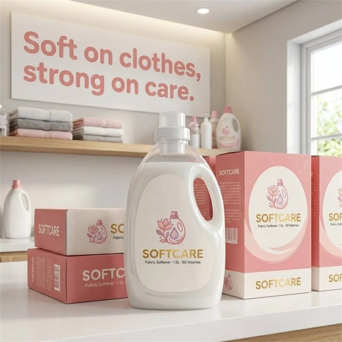 Fabric Softener Packaging Labels
