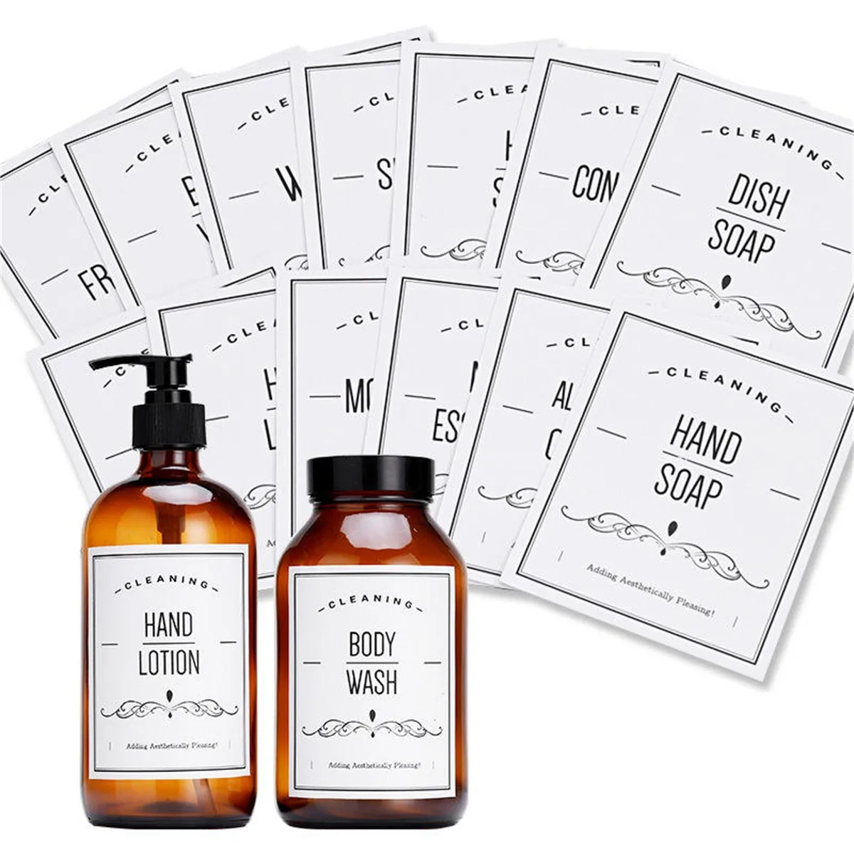 Hand Lotion & Body Wash Labels