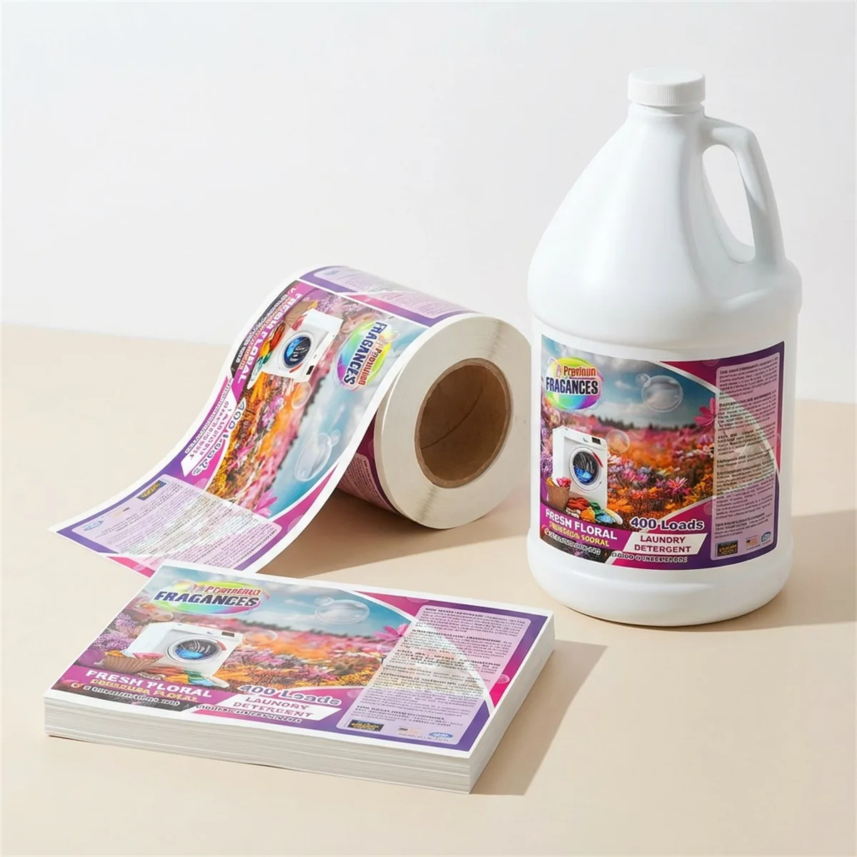 Laundry Detergent Labels